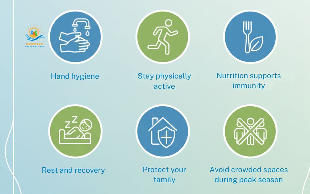 Additional flu prevention tips for seniors