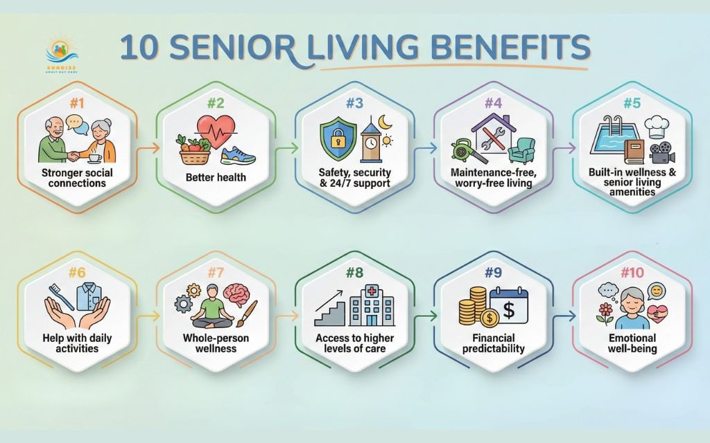 10 senior living benefits everyone should know