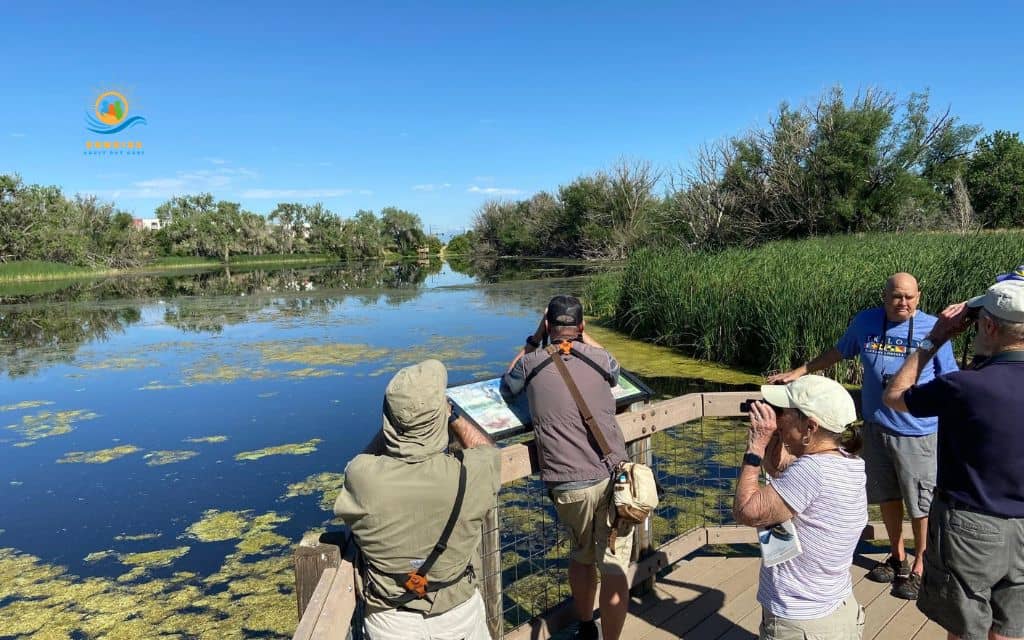 hiking for seniors: Bluff Lake Nature Center