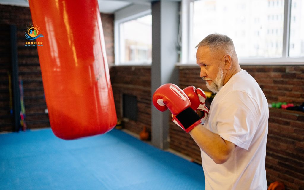 Gentle boxing (light punches)