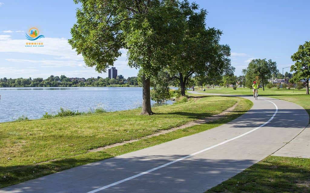 hiking for seniors: Sloan's Lake Park