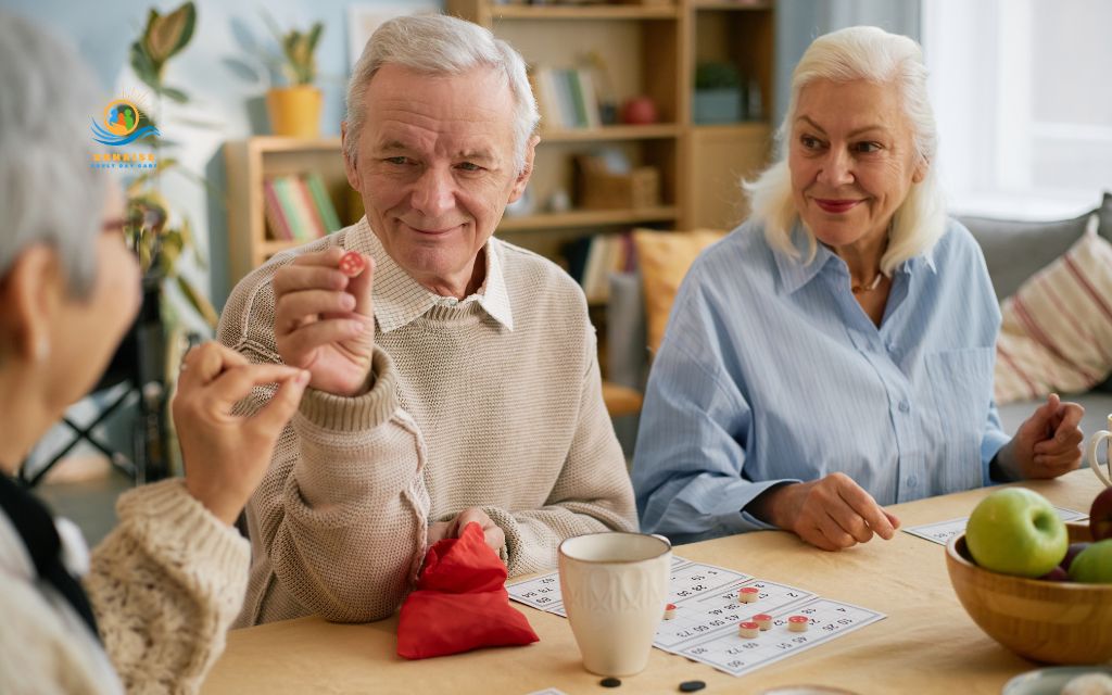 Group activities with friends or caregivers: Group activities with friends or caregivers