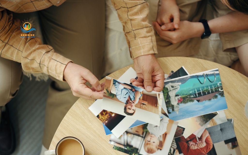 things to do with grandkids: Look through old photo albums