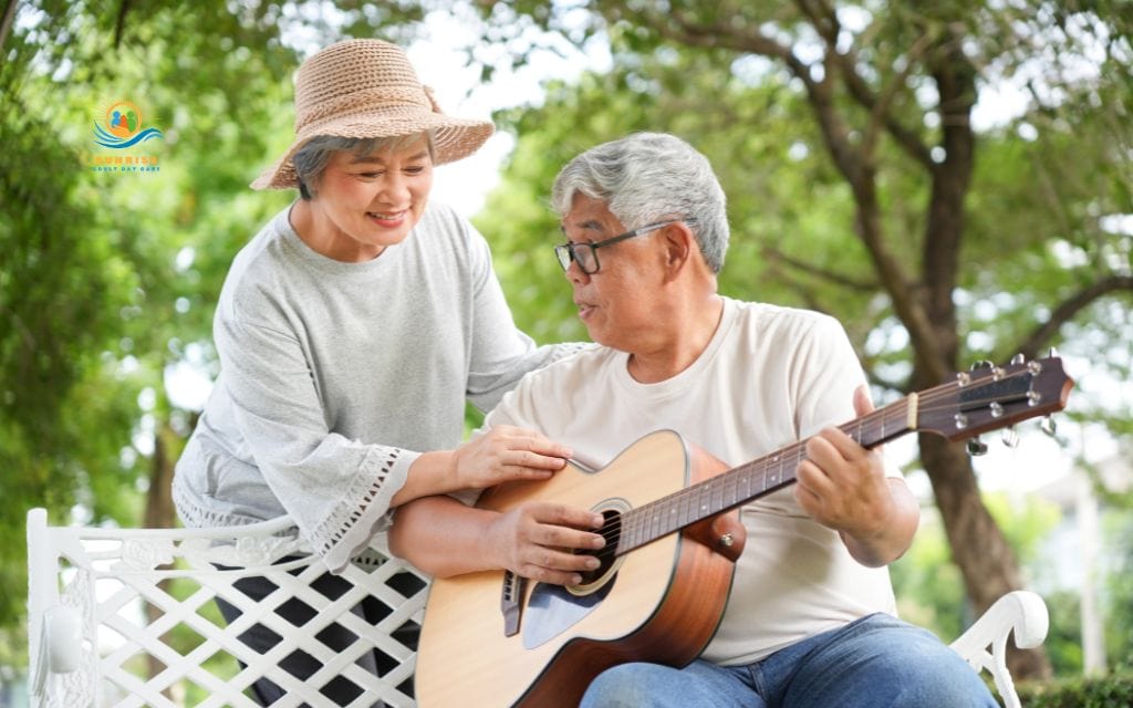 brain training exercises for the elderly: Music and singing