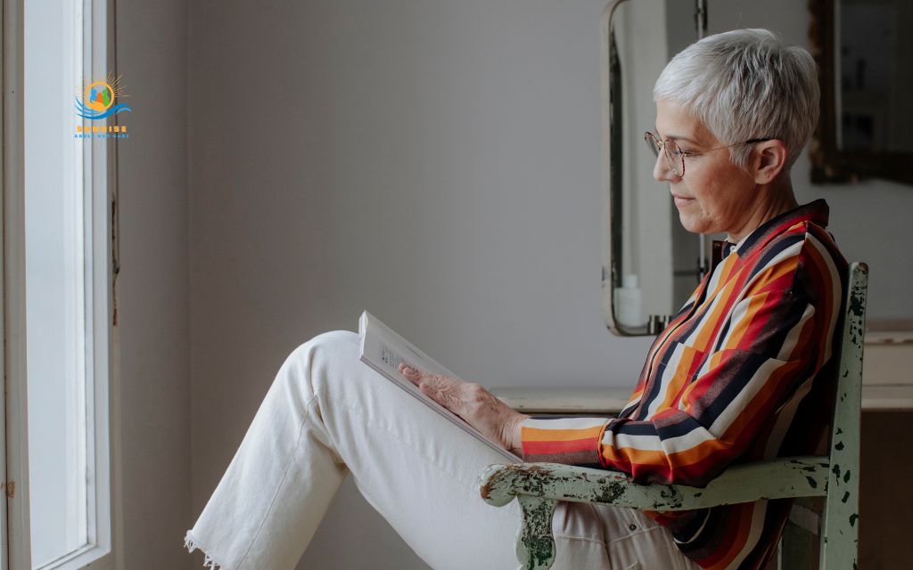 indoor activities for seniors: Reading books or magazines