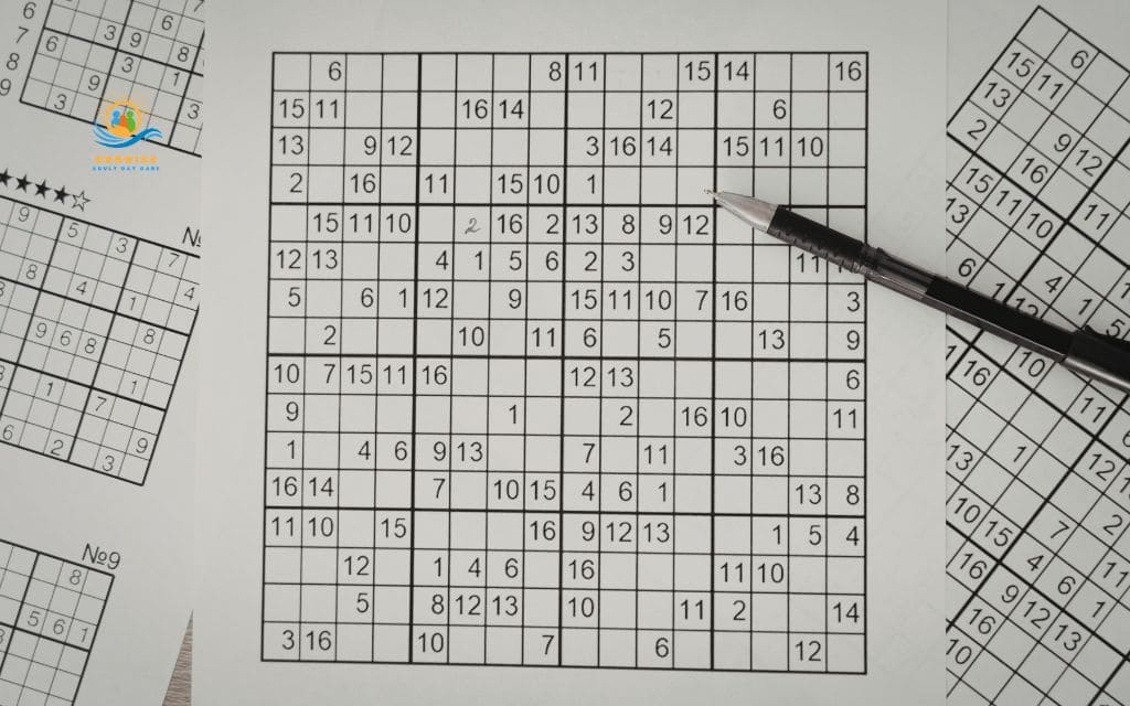 indoor activities for seniors: Sudoku or number games