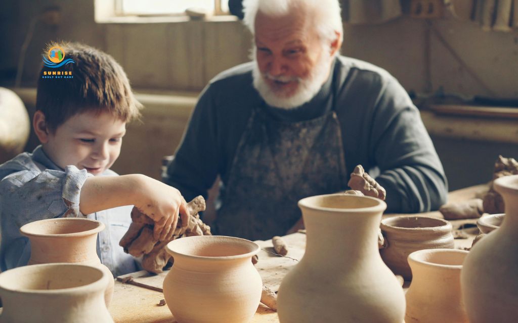 things to do with grandkids: Teach them a hobby