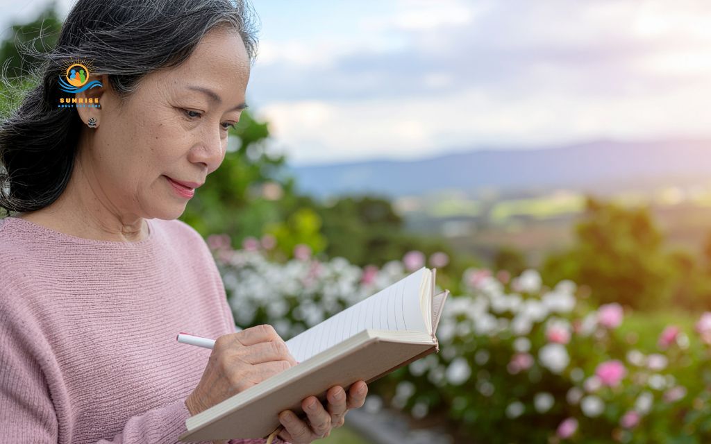 brain training exercises for the elderly: Writing or journaling