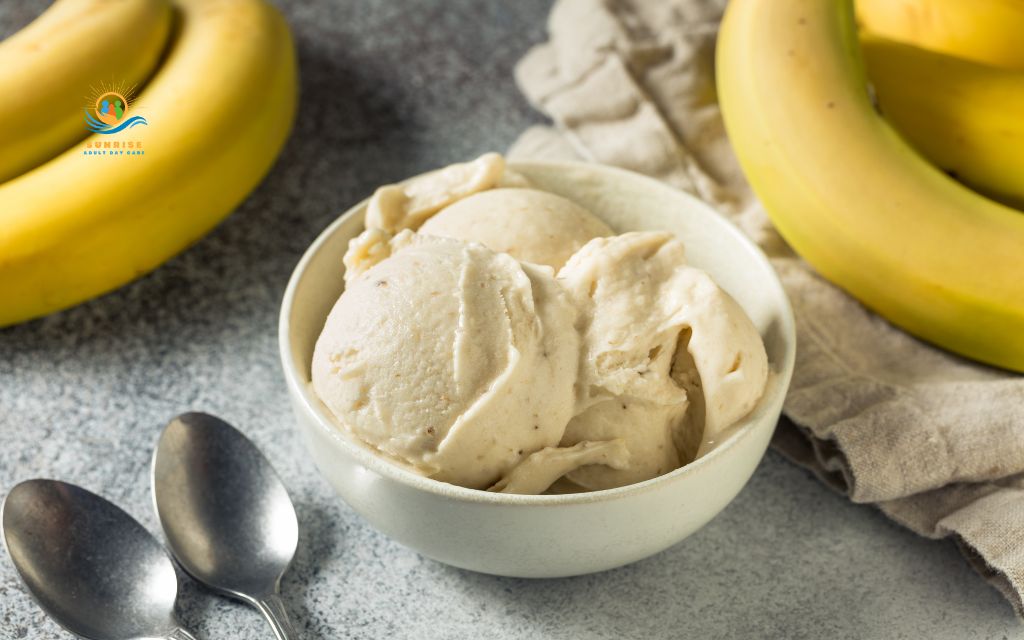 recipes for people with no teeth: Banana ice cream