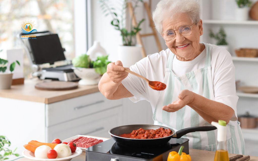 fun activities for seniors: Cooking & life-enrichment activities