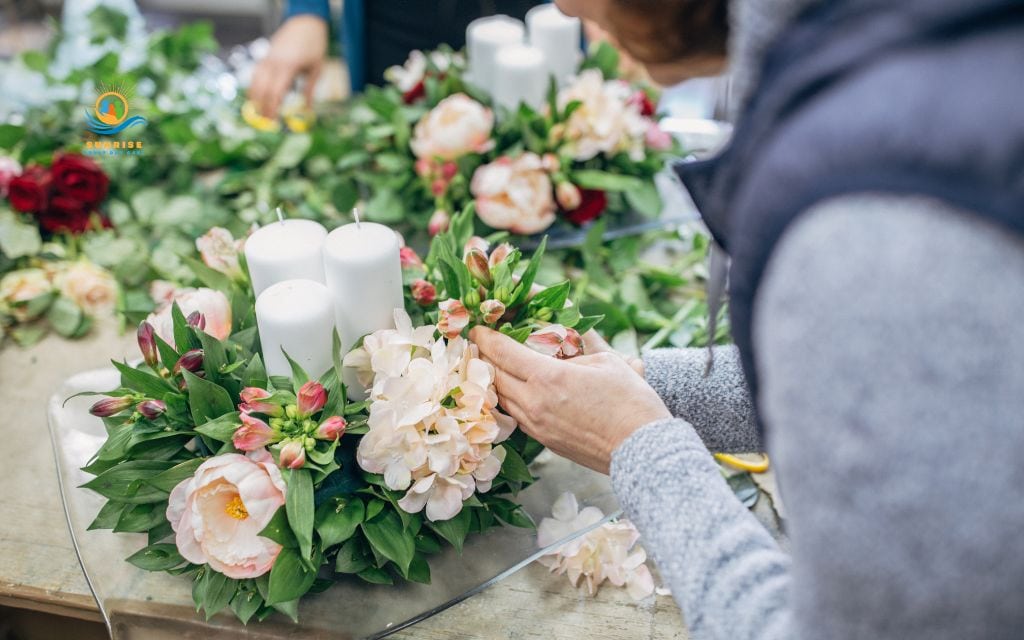 therapeutic activities for the elderly: Flower arranging