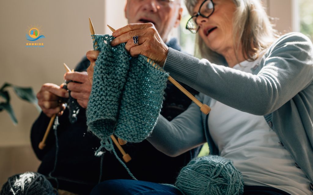 Mental and emotional benefits of knitting for seniors