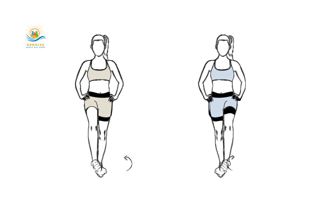 functional exercises for seniors: Ankle circles
