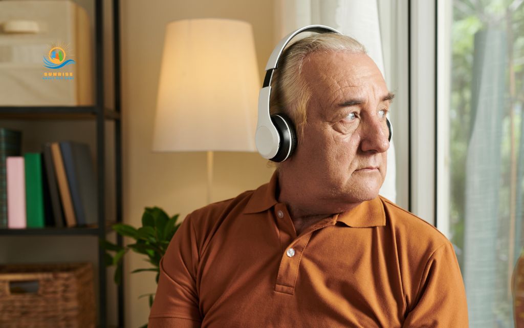 activities for visually impaired seniors: Audiobooks and podcasts