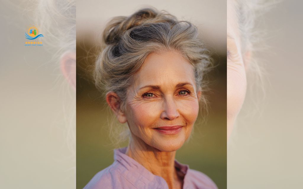 hair for older women: Classic updo