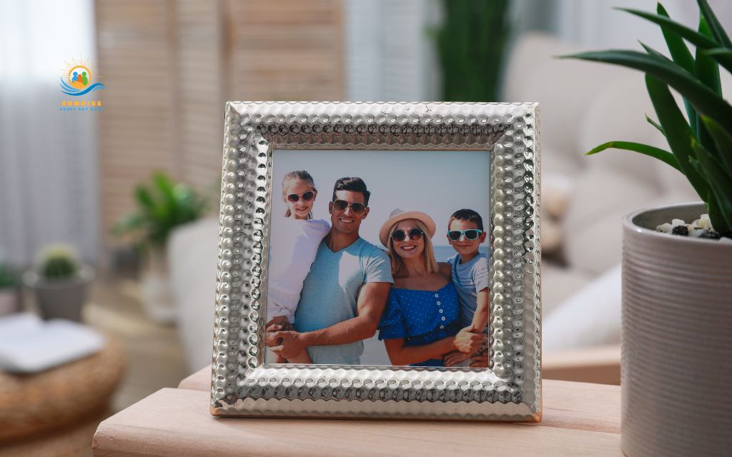 assisted living decorating ideas: Display family photos and personal memories