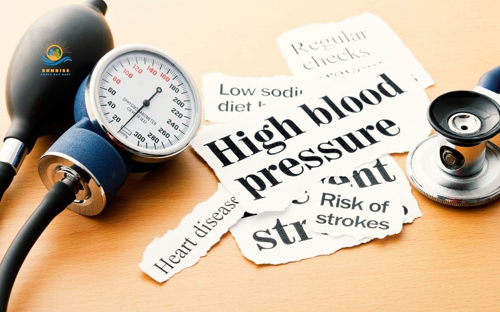 balance problems in seniors: High blood pressure