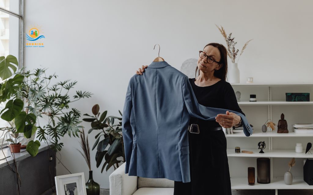 How to lay out clothes for seniors step by step
