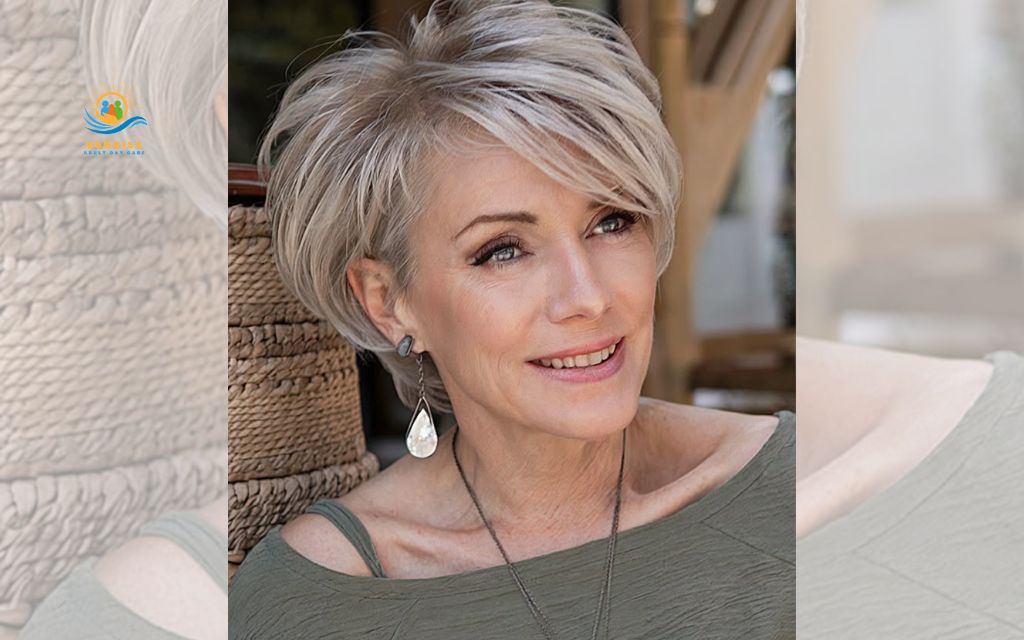 hair for older women: Pixie cut