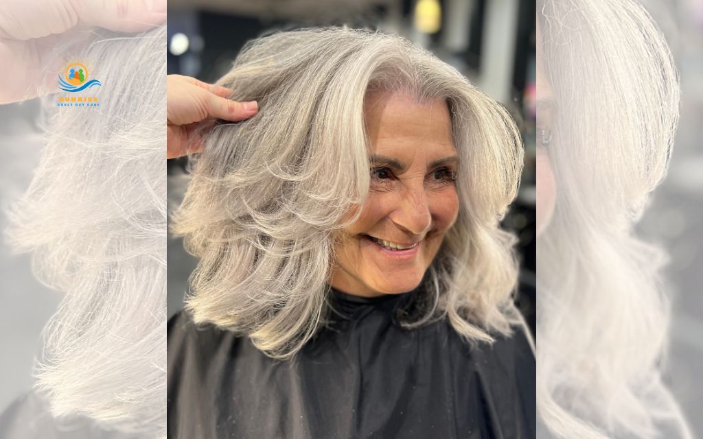 hair for older women: Soft layers