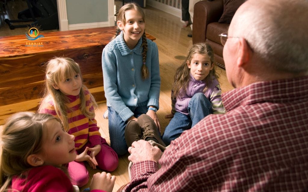 activities for visually impaired seniors: Storytelling and reminiscence activities