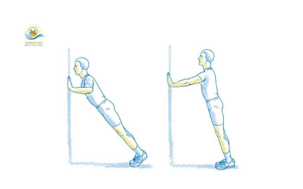 Wall push-ups