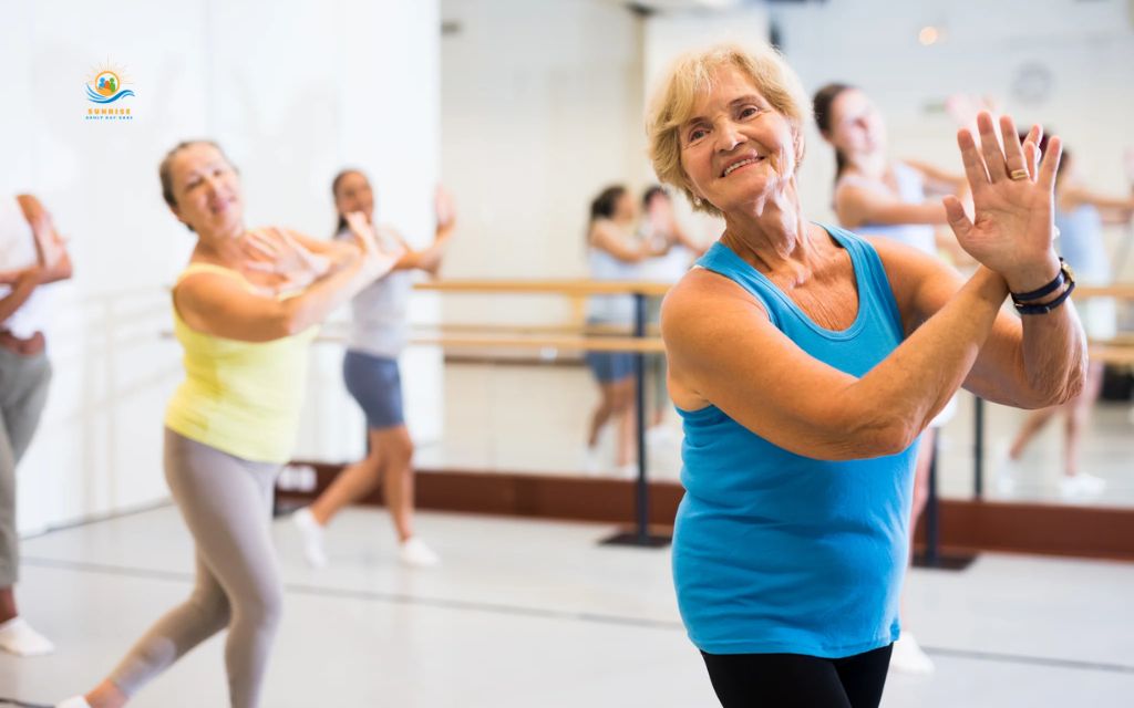 Old people sports: Dancing
