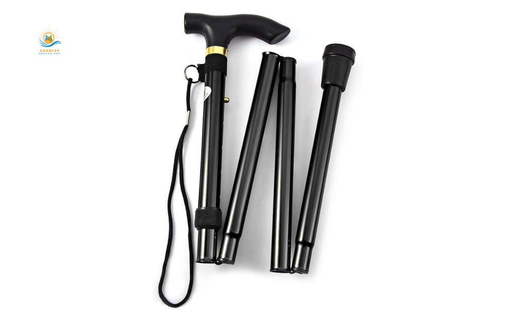 Types of walking canes: Folding and travel canes
