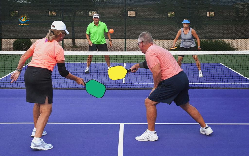 Old people sports: Pickleball
