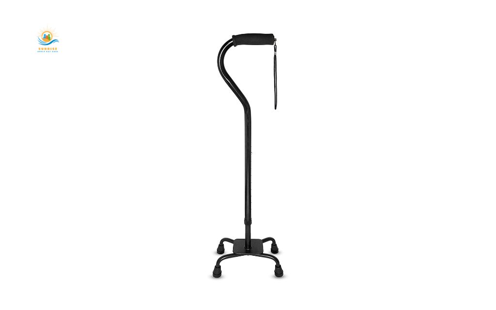 Types of walking canes: Quad canes
