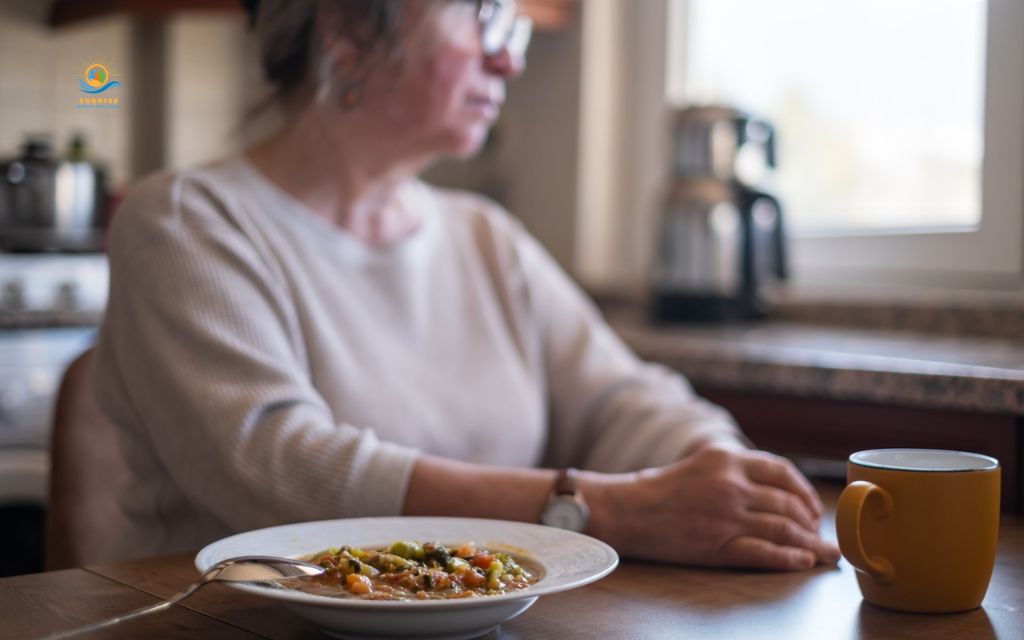 What causes loss of appetite in older people