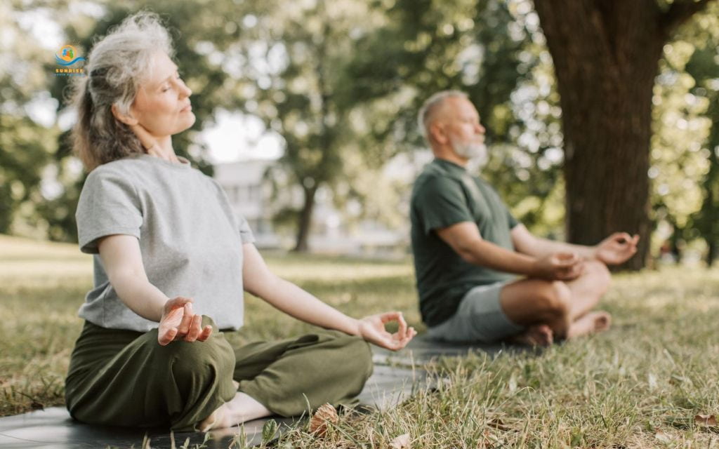 Old people sports: Yoga