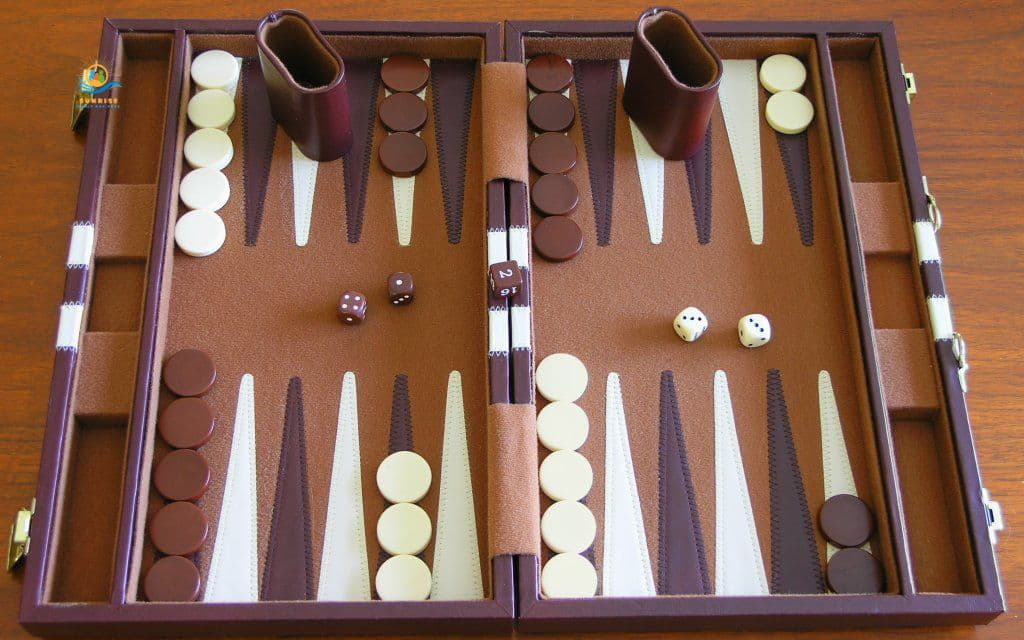 board games for older adults: Backgammon