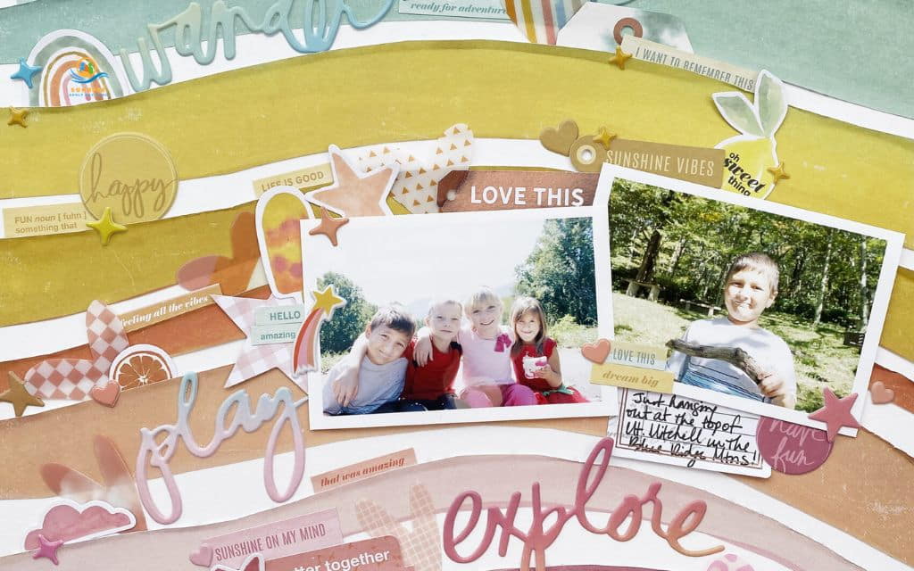 craft activities for seniors: Group scrapbook pages