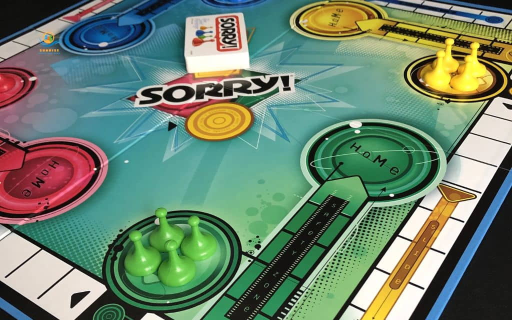 board games for older adults: Sorry!