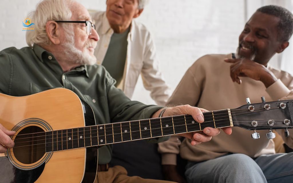 cognitive activities for seniors: Music and playing an instrument